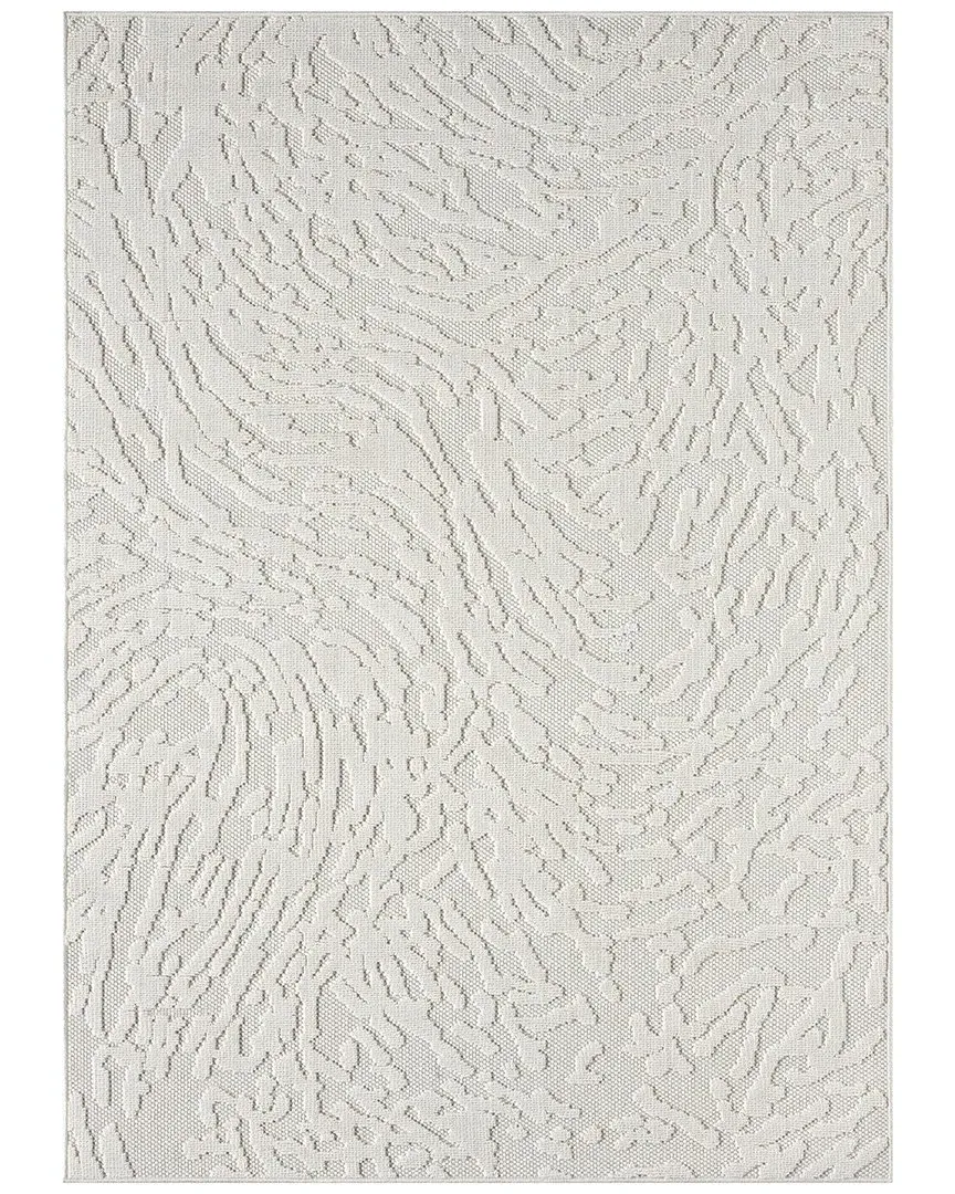 Power Loomed Nimes Area Rug - Ivory, Polypropylene