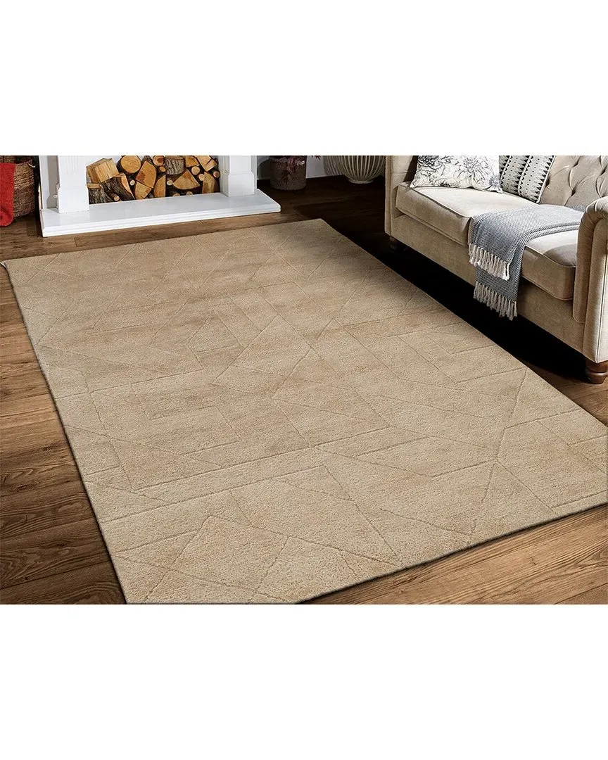 Quartz Hand Tufted Wool Rug - Brown image