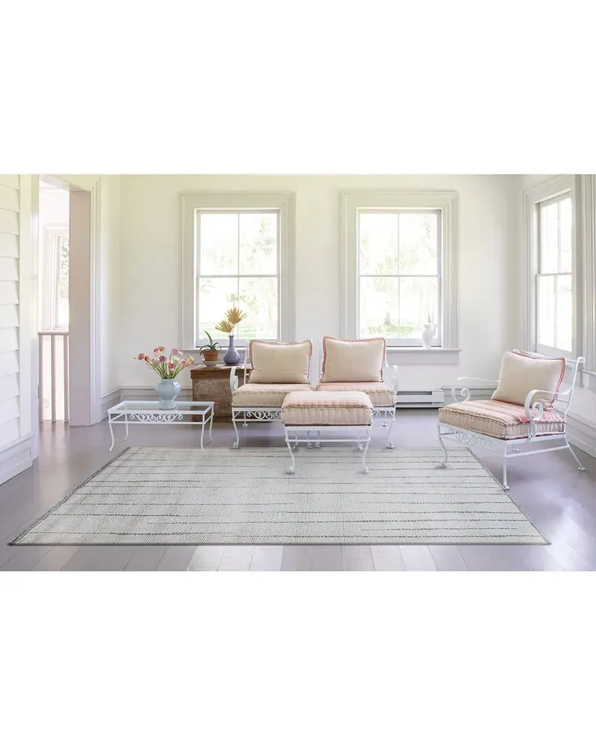 Sun Hand Tufted Wool Rug - Grey