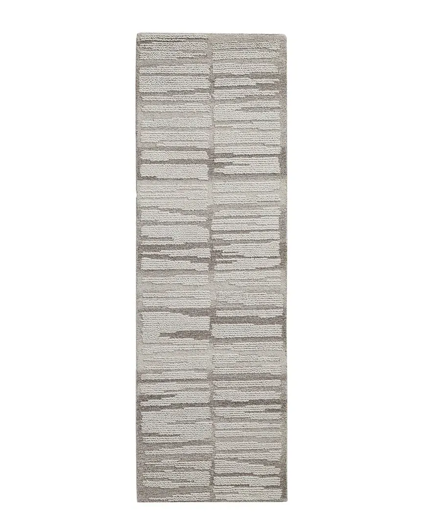 Table Tufted Dunes Wool Rug - Grey image