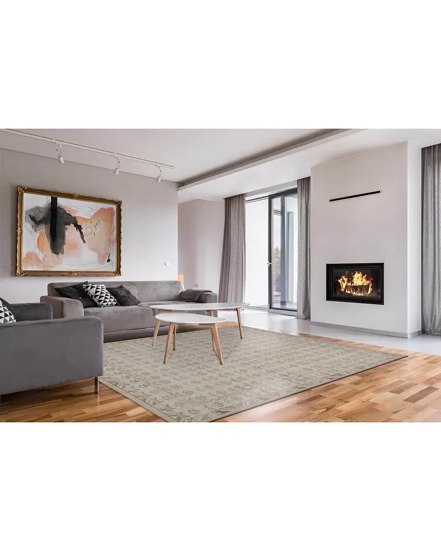 Tuscany Hand Knotted Wool Rug - Beige image