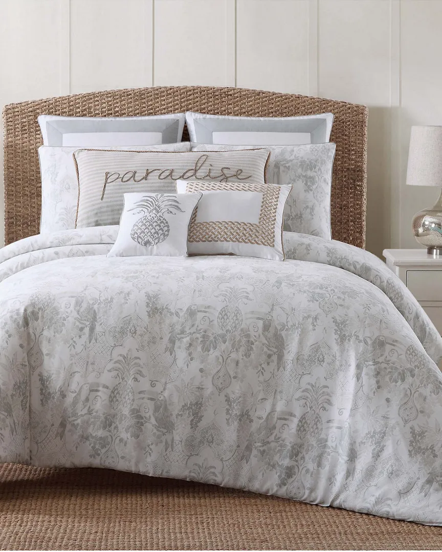 Plantation Toile Comforter Set - Grey image