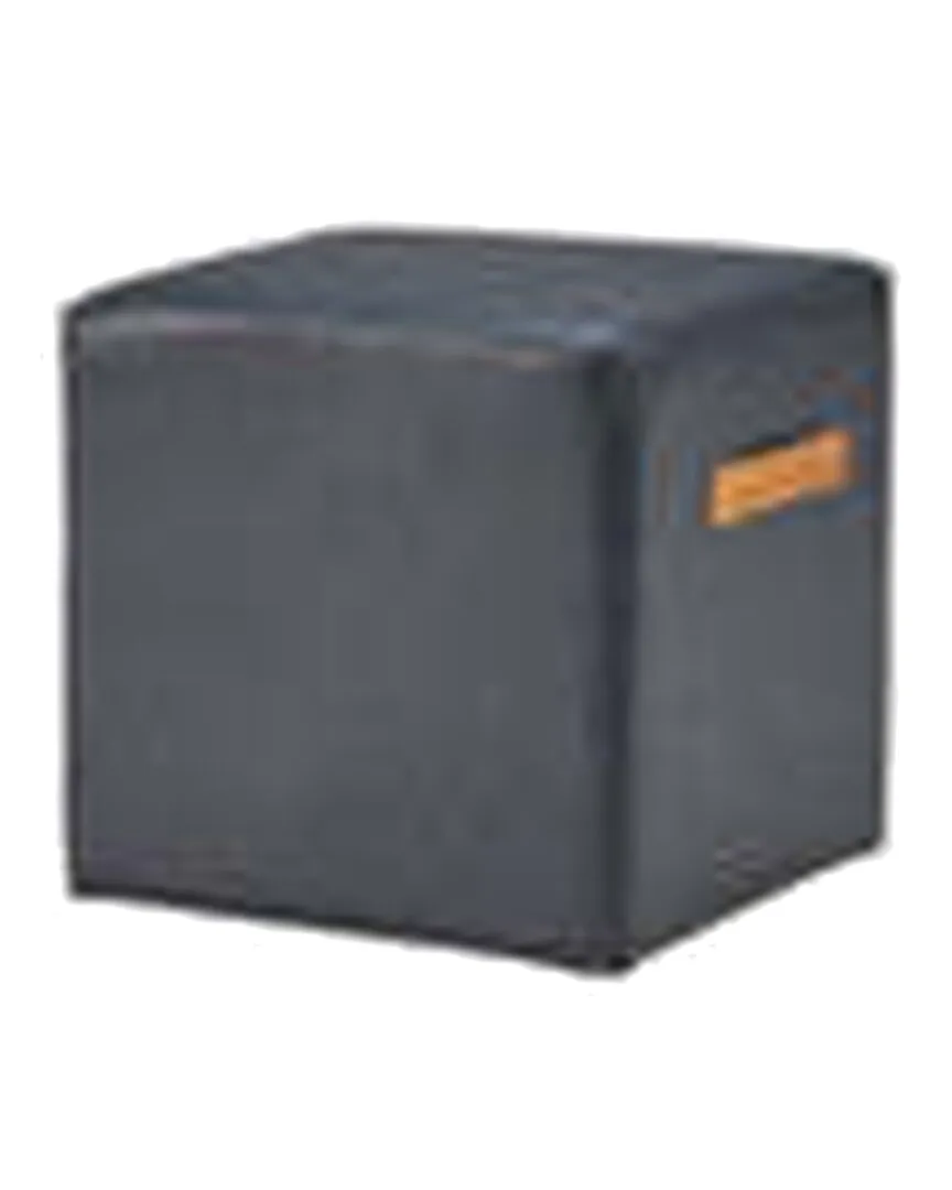 Happy Hour Ottoman with Casters - Leather