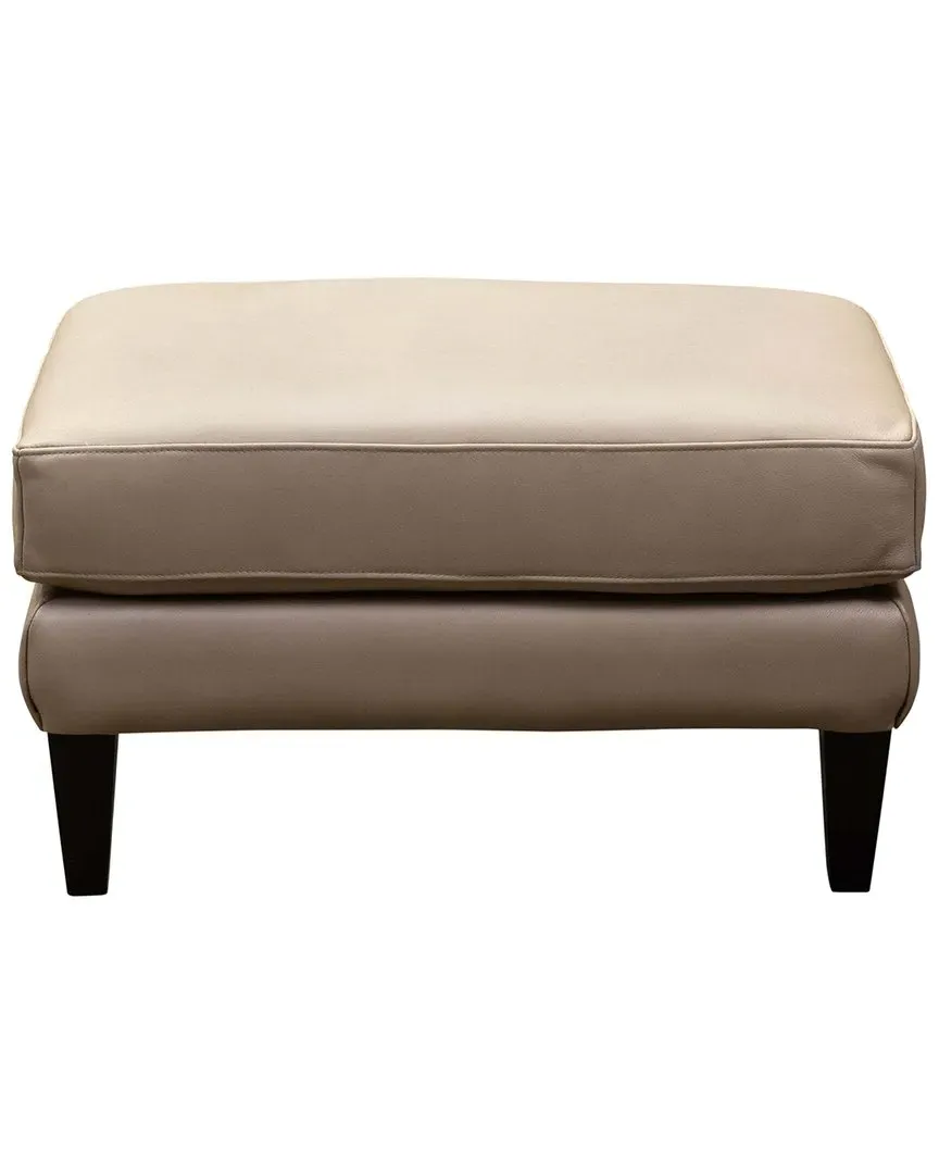 Jane Ottoman - Morgan Flax, Leather image