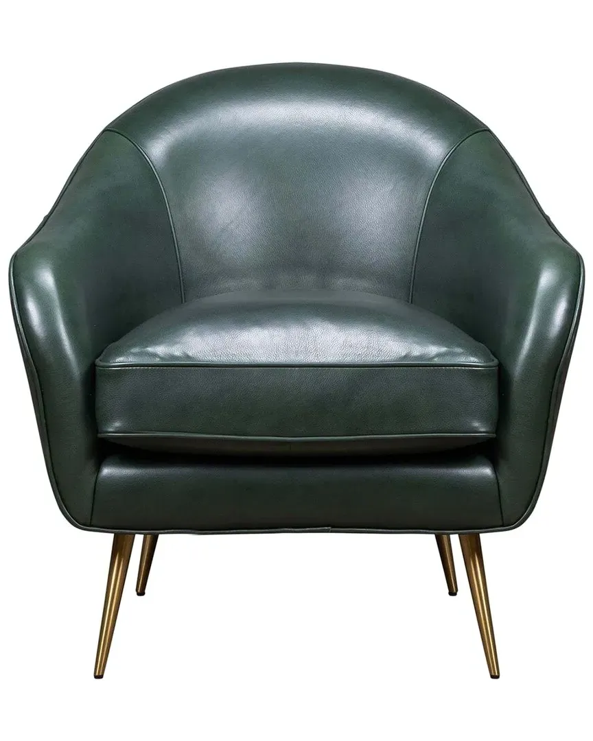 Leo Chair - Evergreen, Leather
