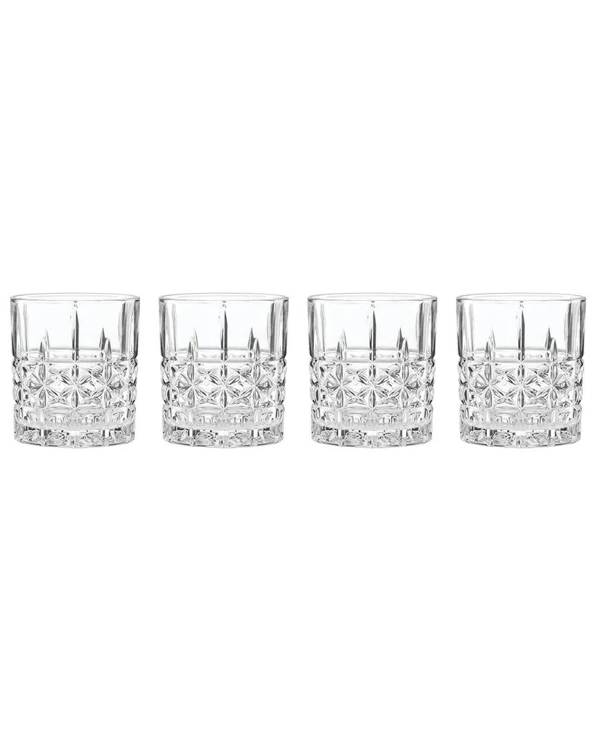 Apollo DOF Glasses Set of 4 - Clear, Glass