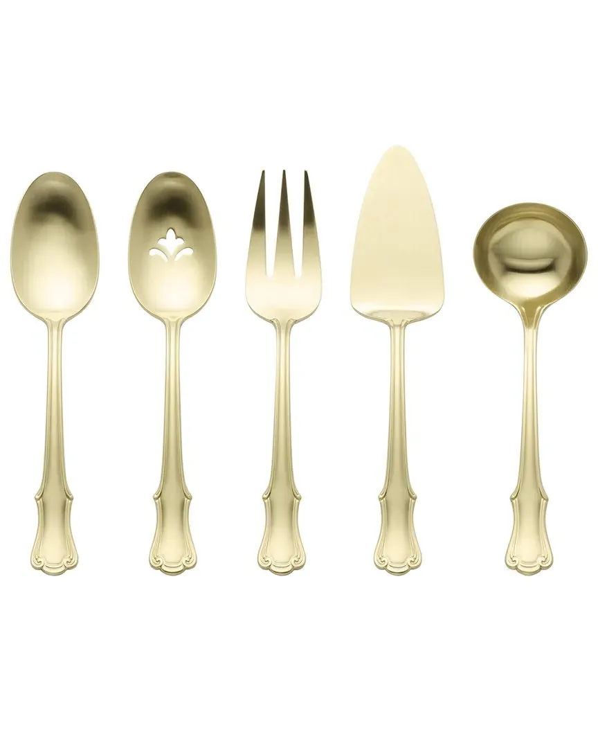 James Street 5-Piece Hostess Set - Satin Champagne image