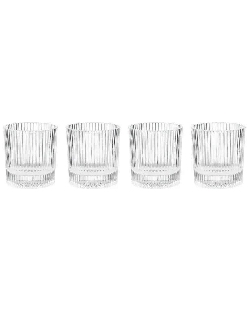 Wallingford DOF Glasses Set of 4 - Clear, Glass