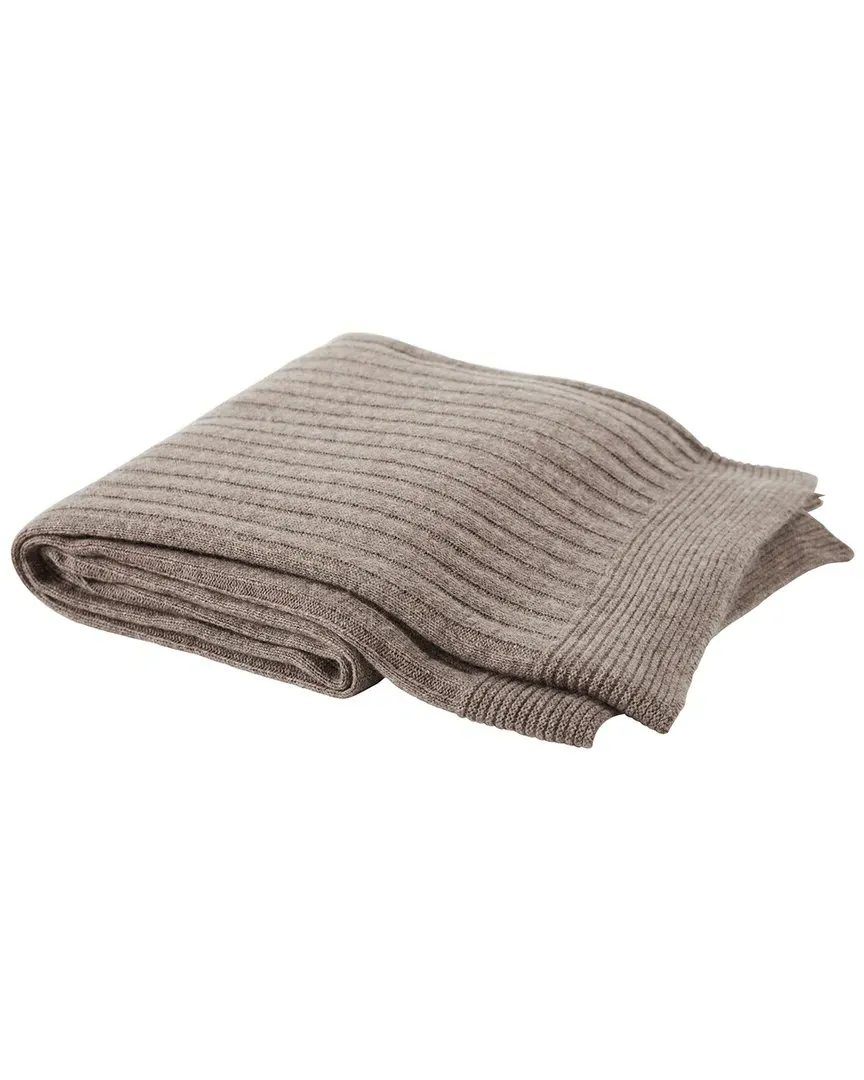 300 Thread Count Celestial Rib Knit Throw - Slate image