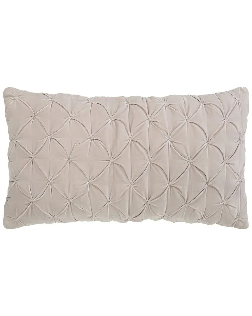 300 Thread Count Lanai Euro Quilt Sham - Rouge, Cotton Velvet