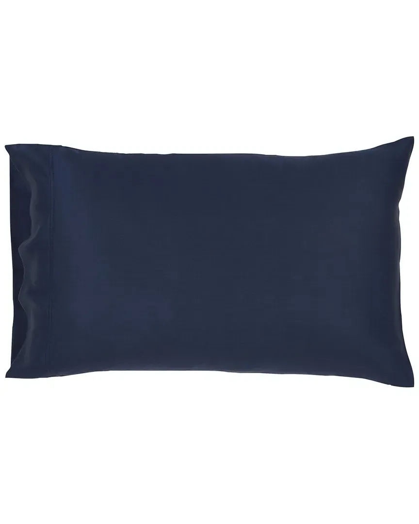 400 Thread Count Merida Pillow Case - Navy, Lyocell image