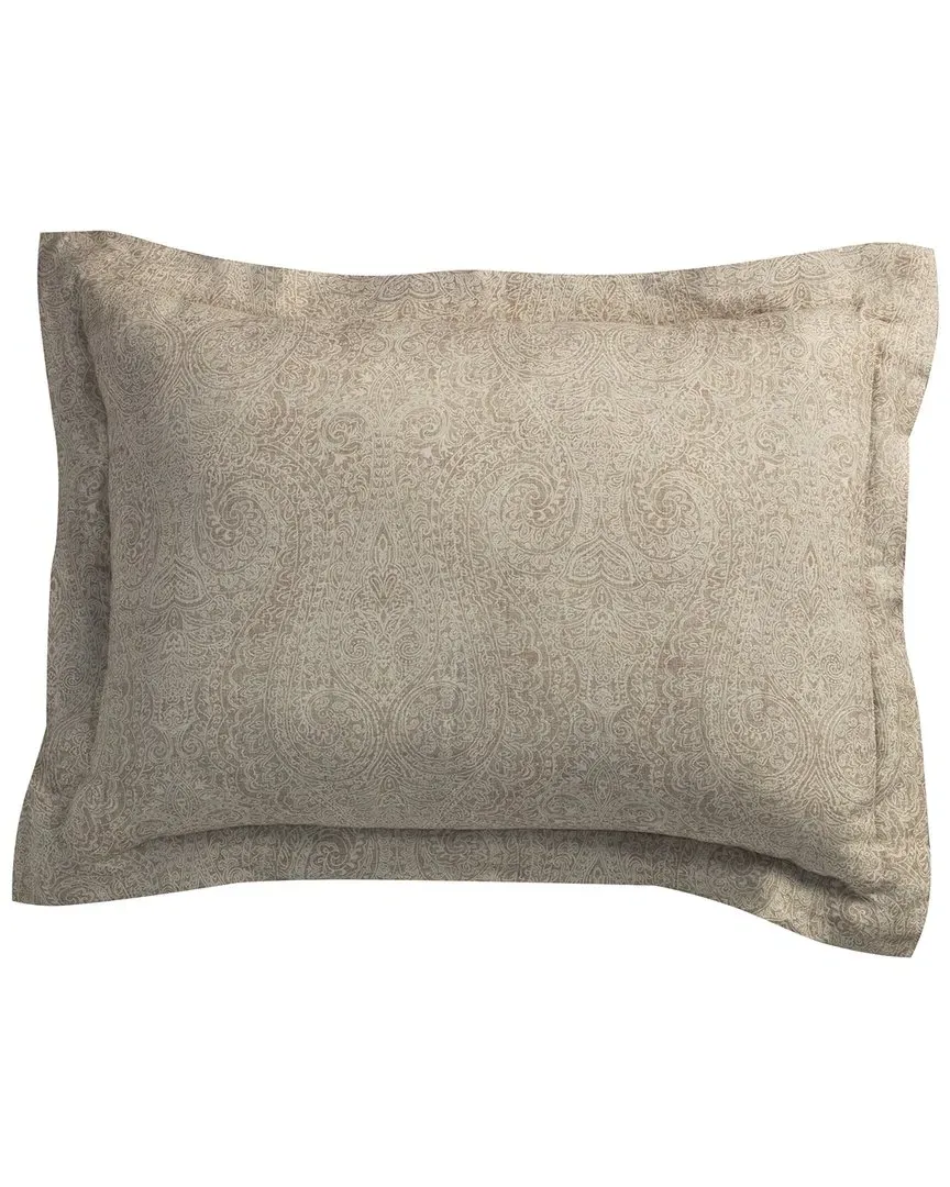 Abbey Sham Set - Beige, European Linen