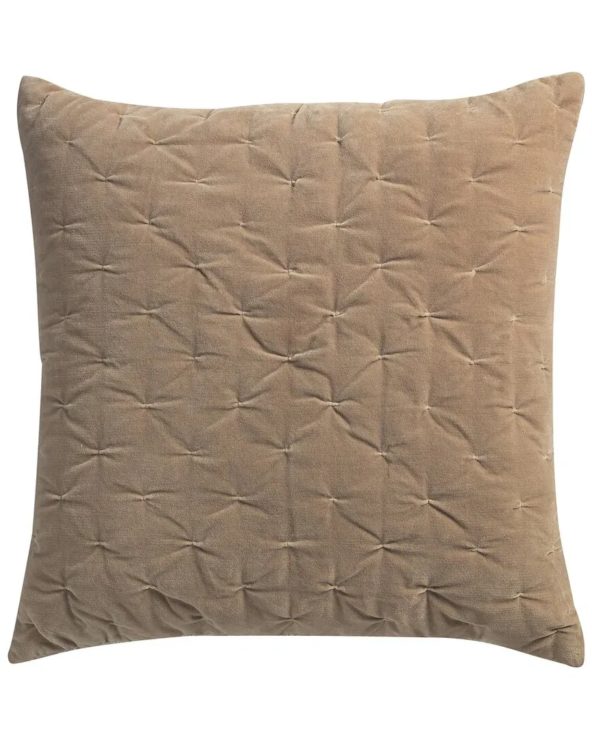 Brady Euro Sham - Beige, Cotton Velvet image