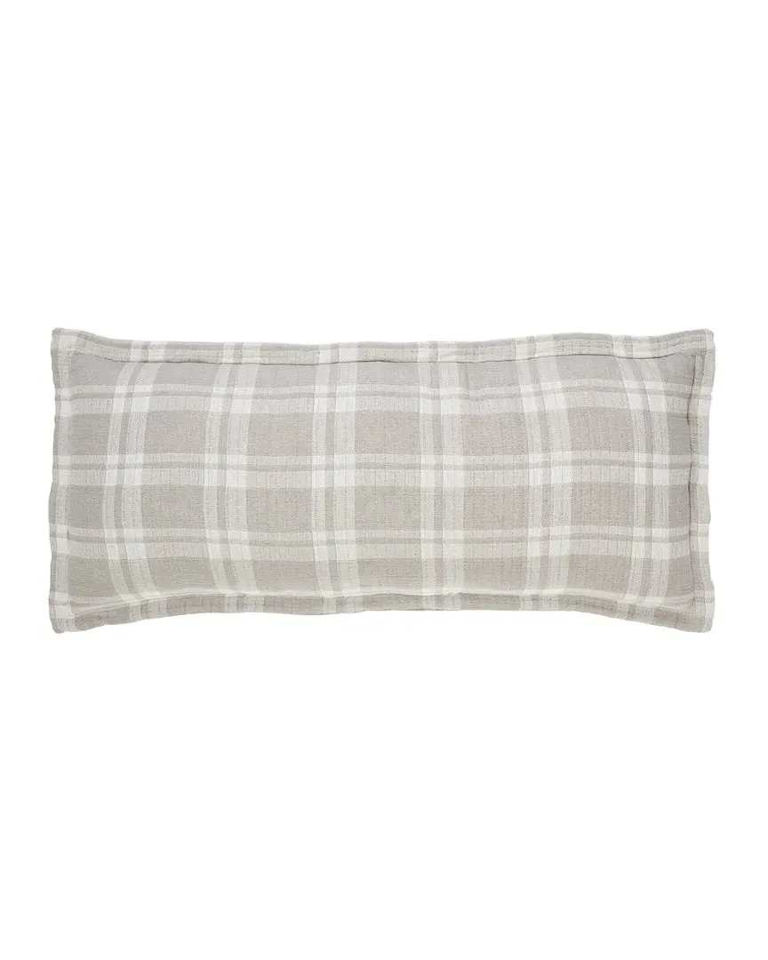 Doyle Throw Pillow - Grey, Cotton