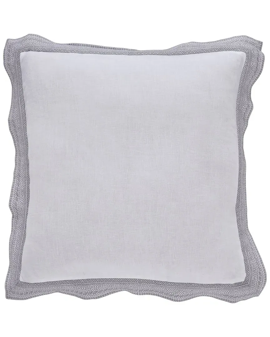 Parker European Linen Euro Sham - Fog