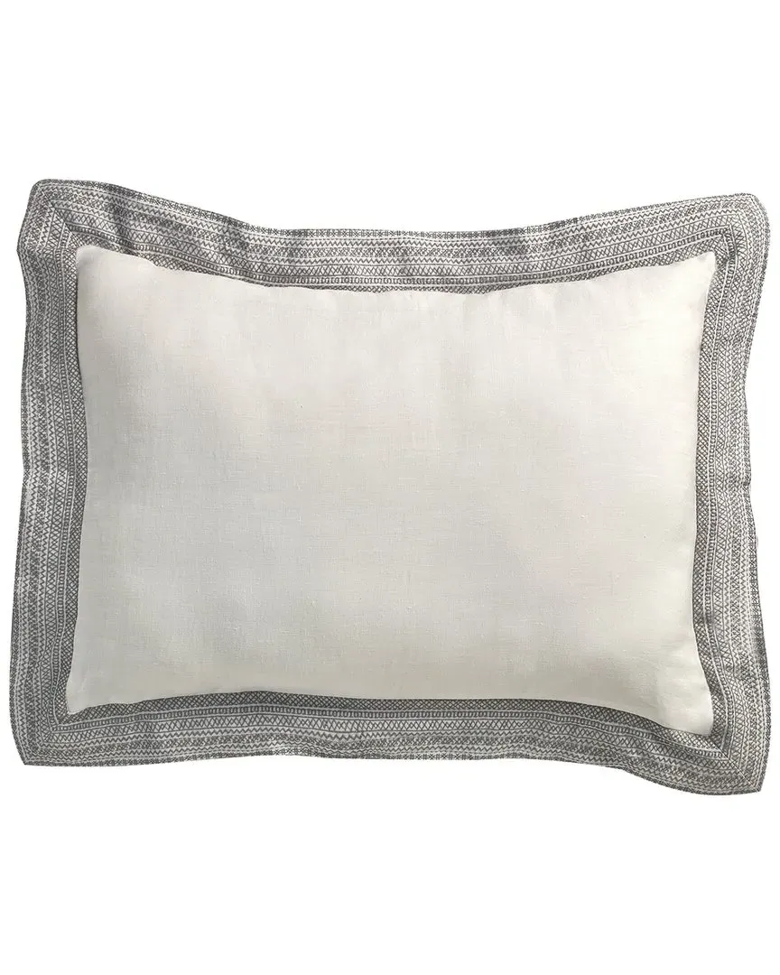 Parker European Linen Sham Set - Fog