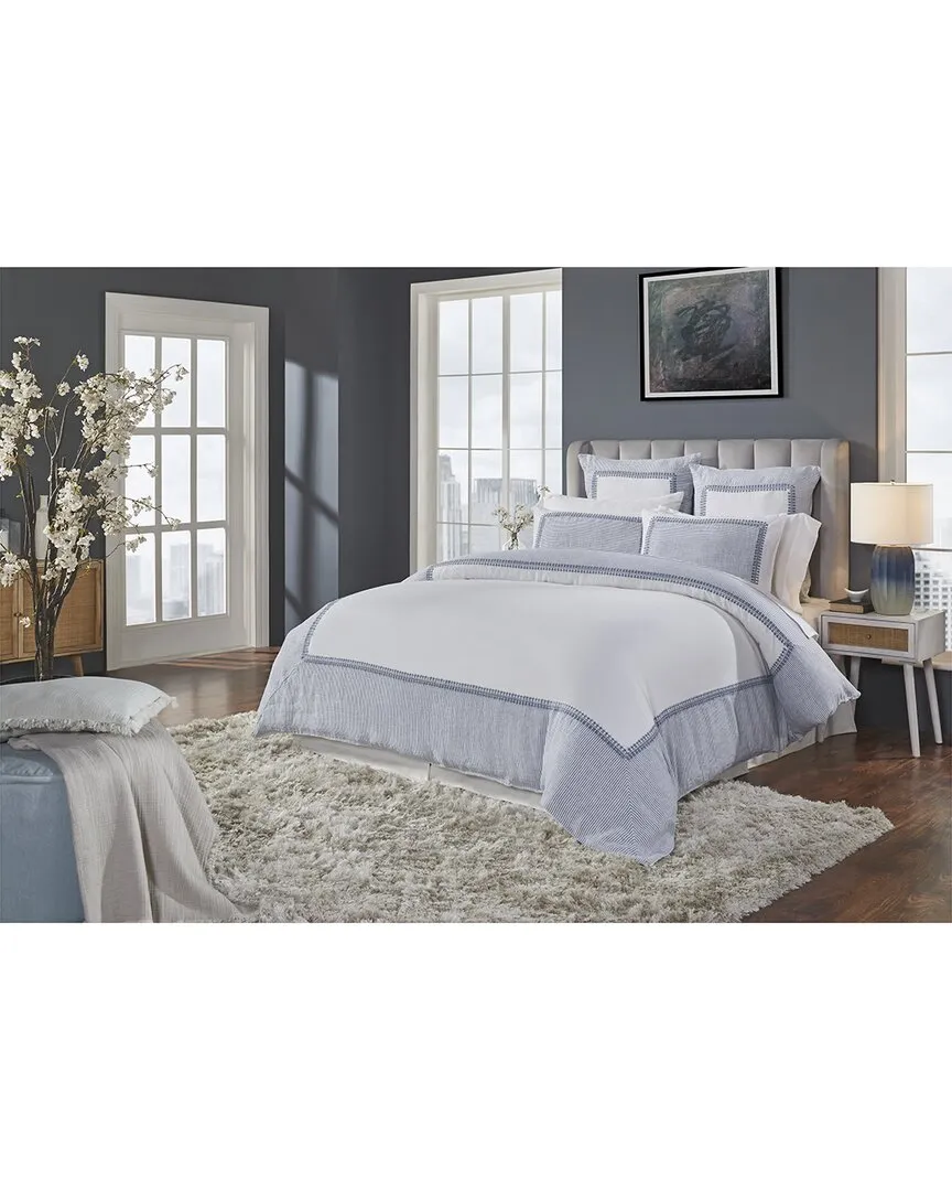 Westport European Linen Duvet Cover - Sky