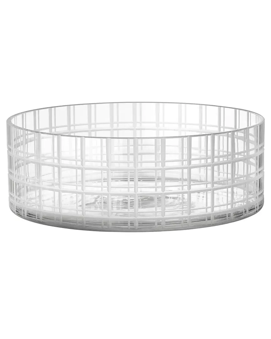 Cut in Number Bowl - Clear, Crystal