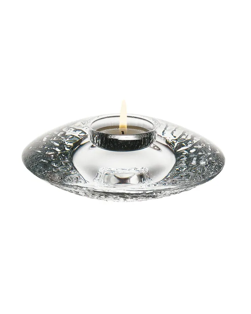 Discus Votive Candle Holder - Clear, Glass image