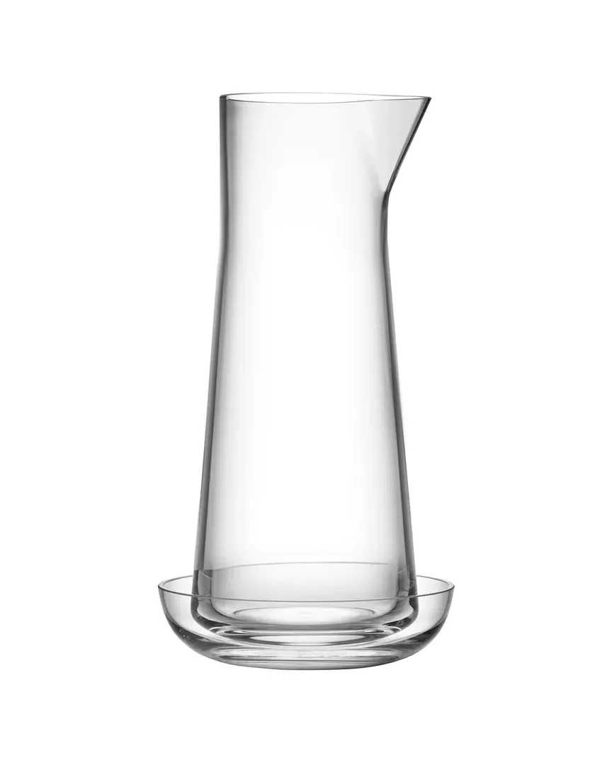 Informal Carafe with Bowl - Clear, Glass