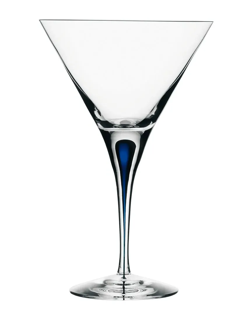 Intermezzo Martini Glass - Clear, Blue image