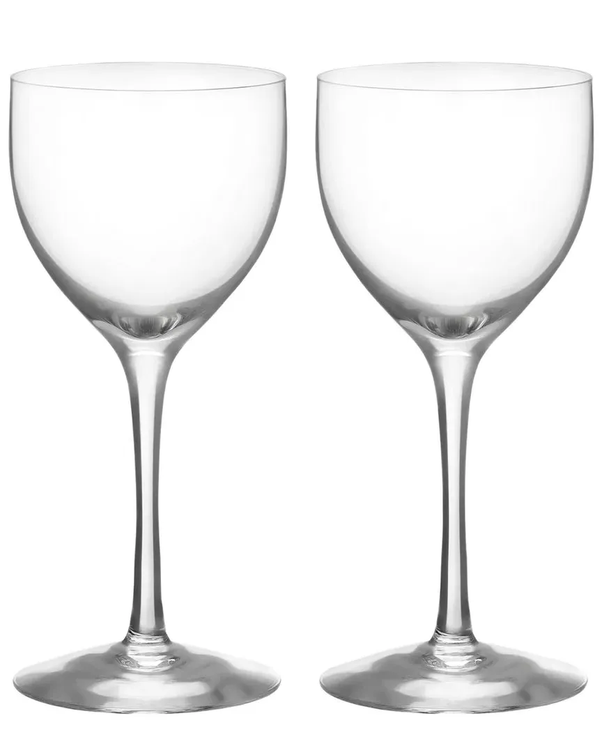 More Nick And Nora Cocktail Glasses 2-Pack - Clear, Crystal image