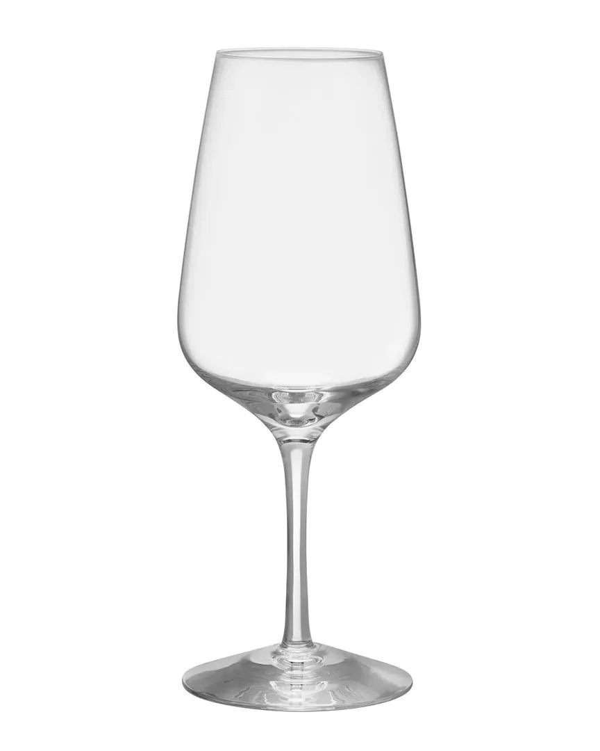 Pulse White Wine Glasses 4-Pack - Clear, Crystal