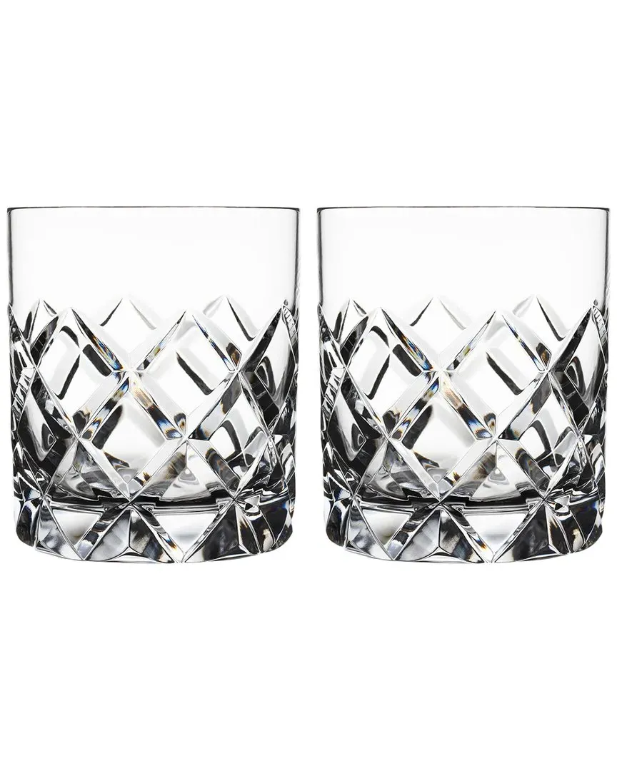 Sofiero Set of 2 Old Fashioned Glasses - Clear