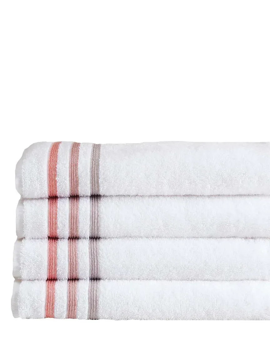 Bedazzle 4pc Bath Towel Set - Terra, Cotton