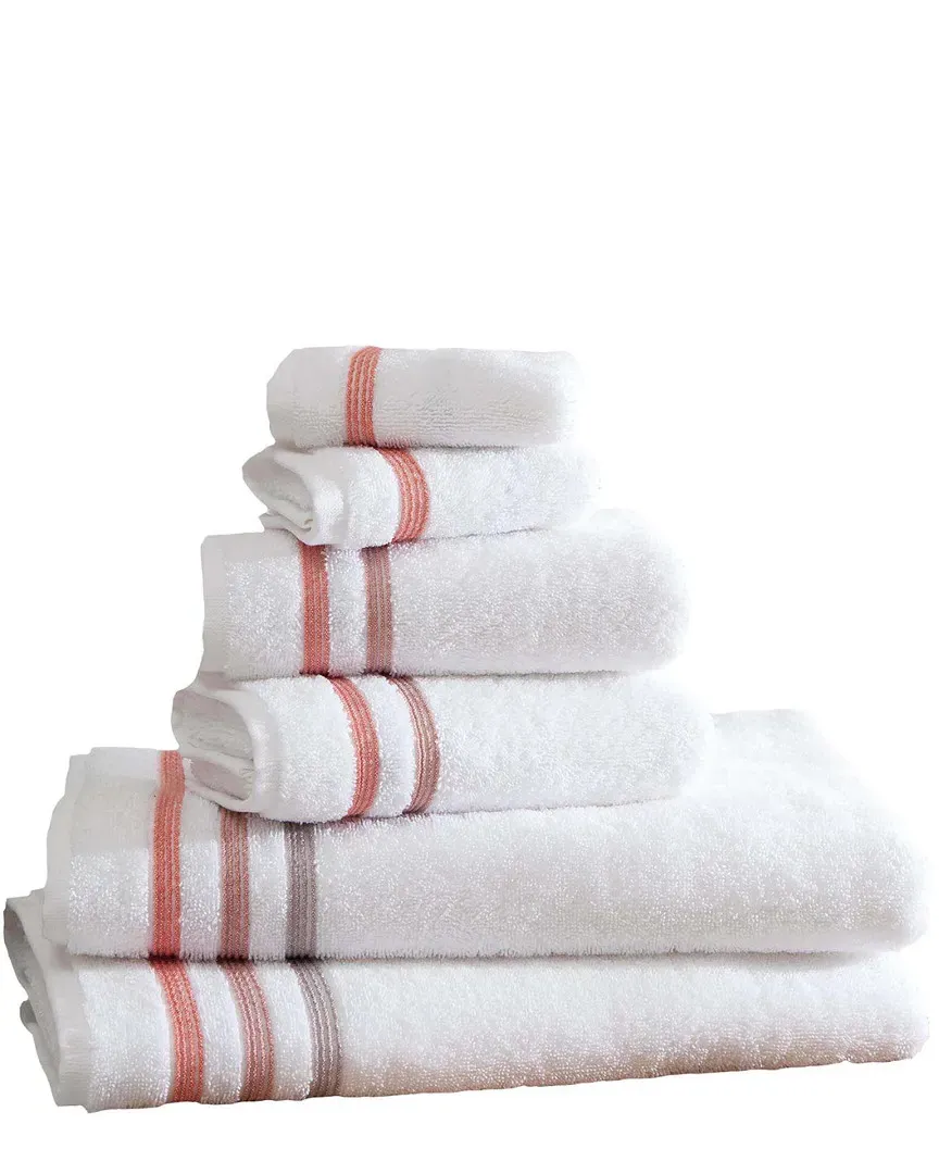 Bedazzle 6-Piece Towel Set - Terra, Cotton image