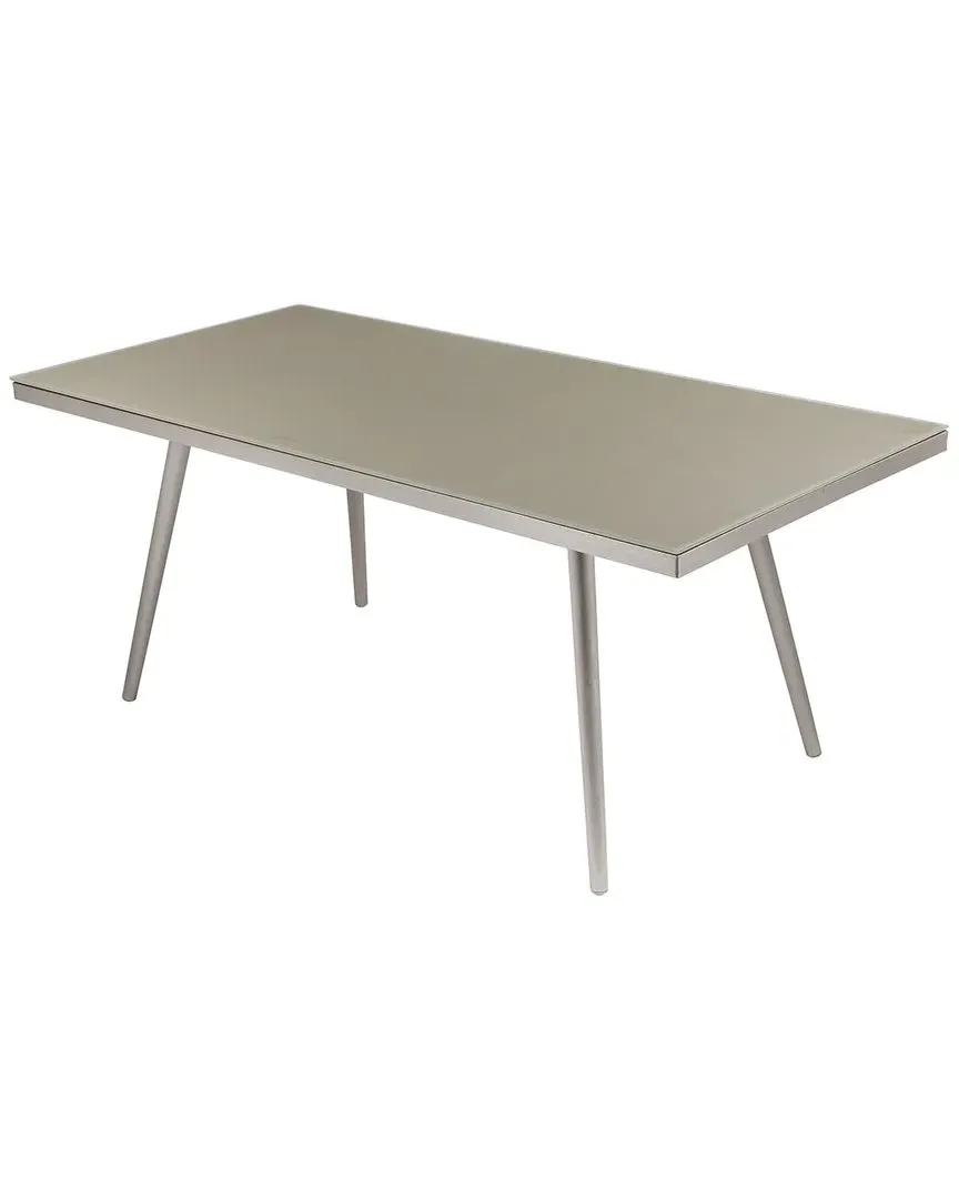 Chelsea Indoor/Outdoor Dining Table - Grey, Glass