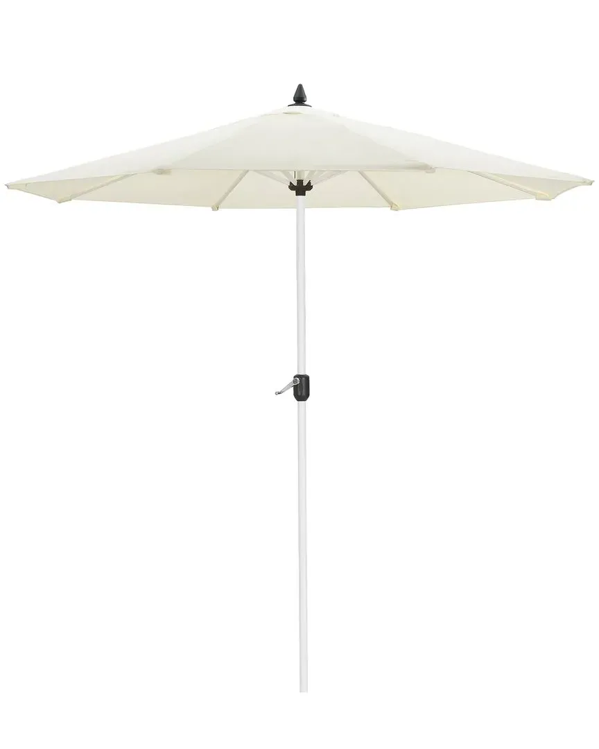 Ella 9-Foot Patio Umbrella - White, Fabric image