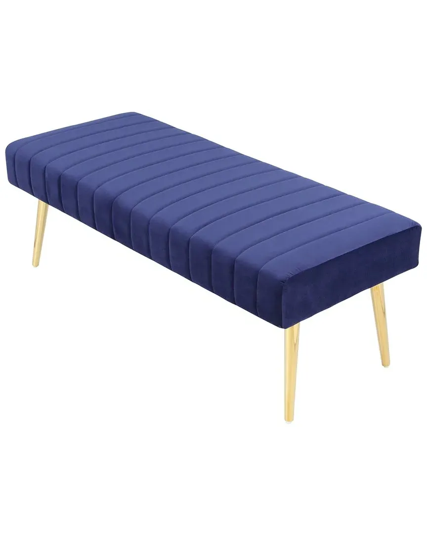Hilda Bench - Navy, Velvet