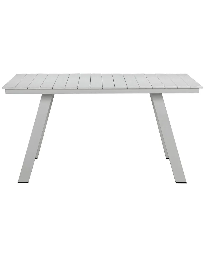 Jack Indoor/Outdoor Dining Table - White, Aluminum