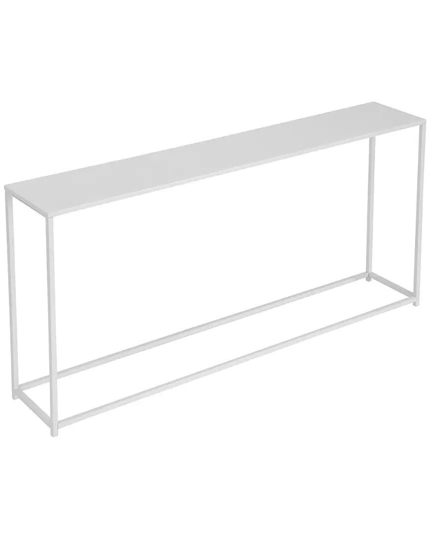 Miley 56in Console Table - White, Metal