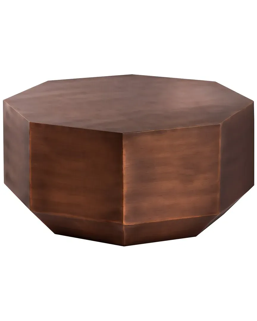 Dorian Octagonal Coffee Table - Copper image
