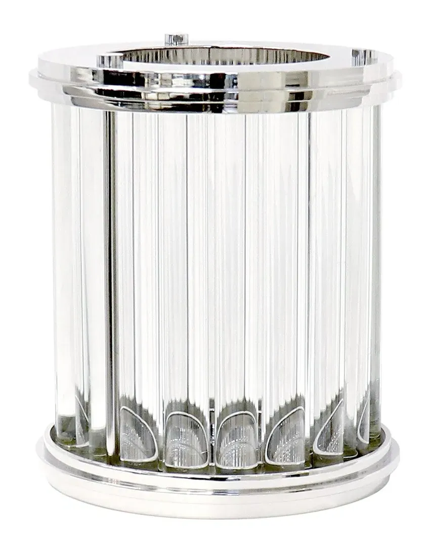 Lucian Medium Hurricane Object - Clear, Lucite