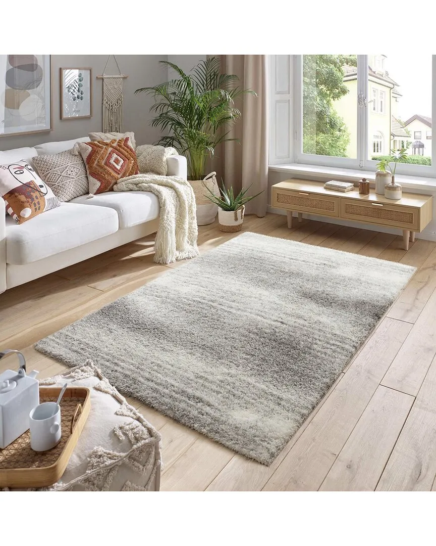 Shag Turkish Area Rug - Grey image