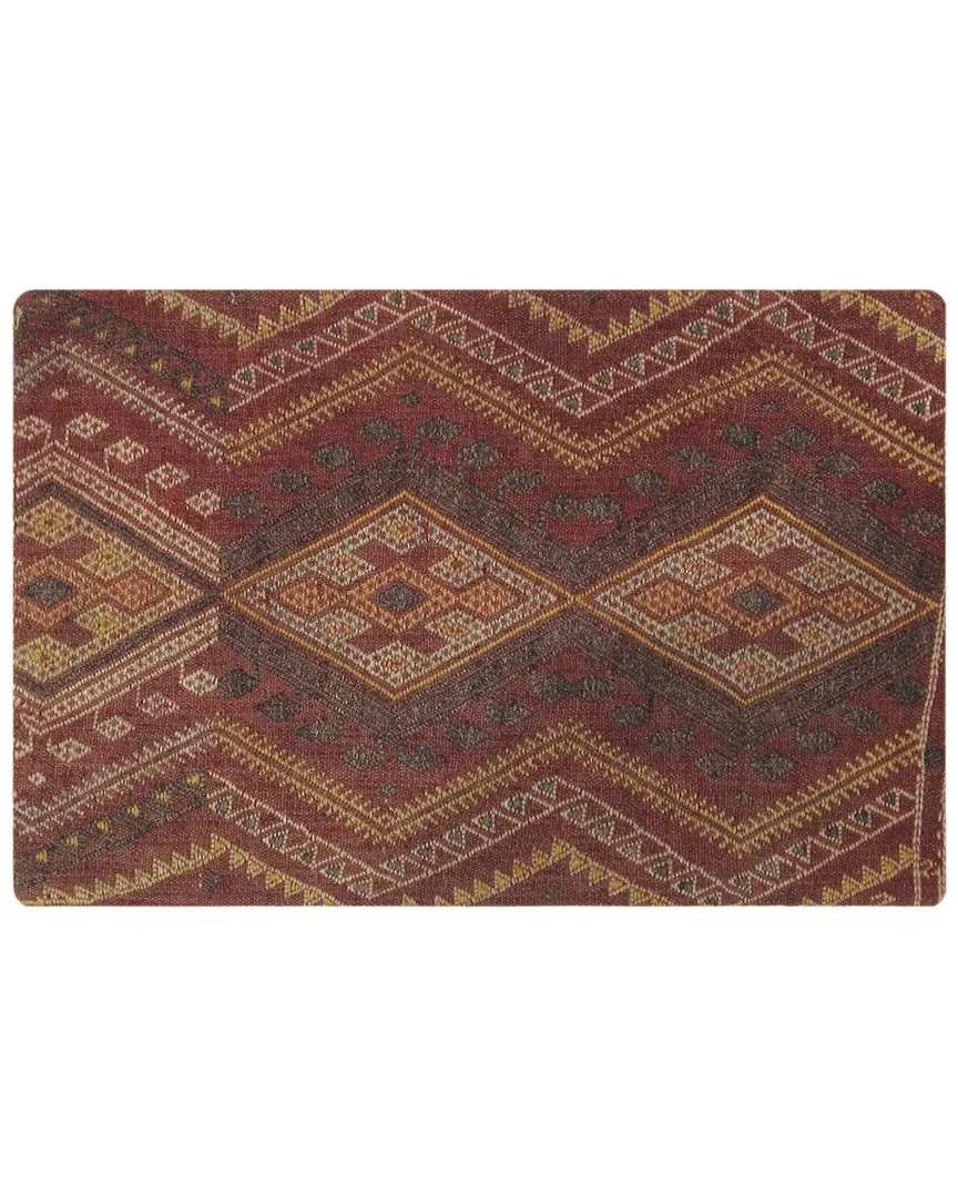 Turkish Kilim Pillow Case - Multicolor, Wool
