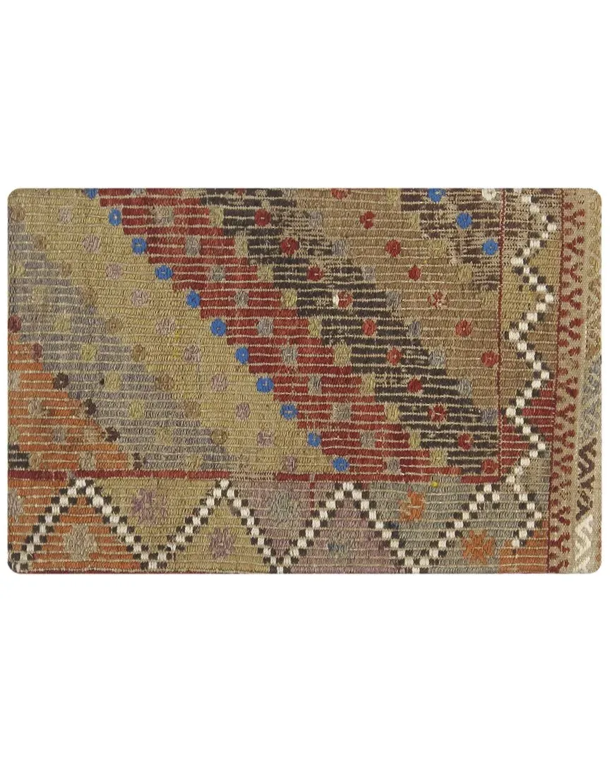 Turkish Kilim Pillow Case - Multicolor, Wool