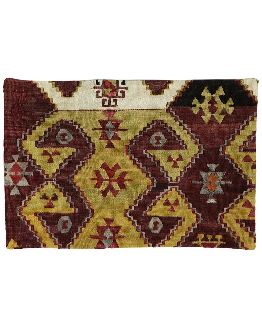 Turkish Pillow Case - Multicolor, Wool