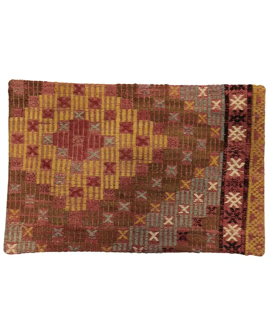 Turkish Pillow Case - Multicolor, Wool