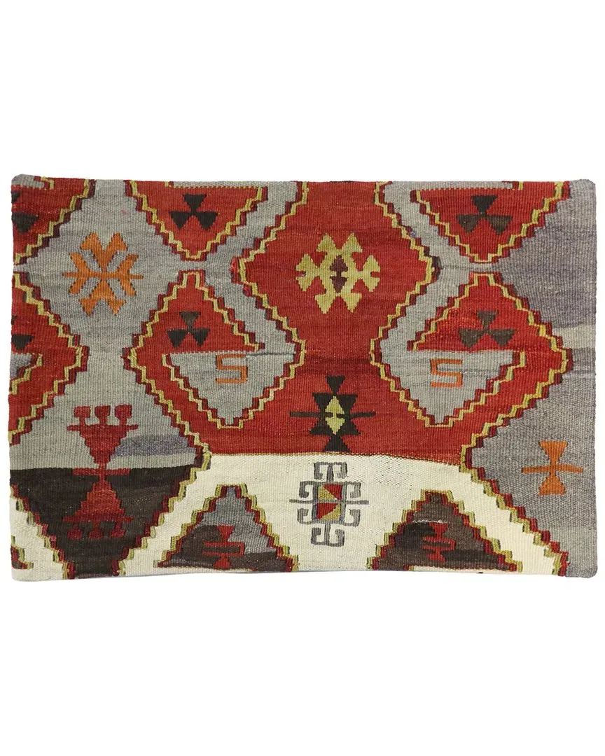 Turkish Pillow Case - Multicolor, Wool