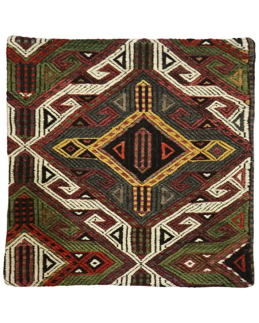 Turkish Pillow Case - Multicolor, Wool