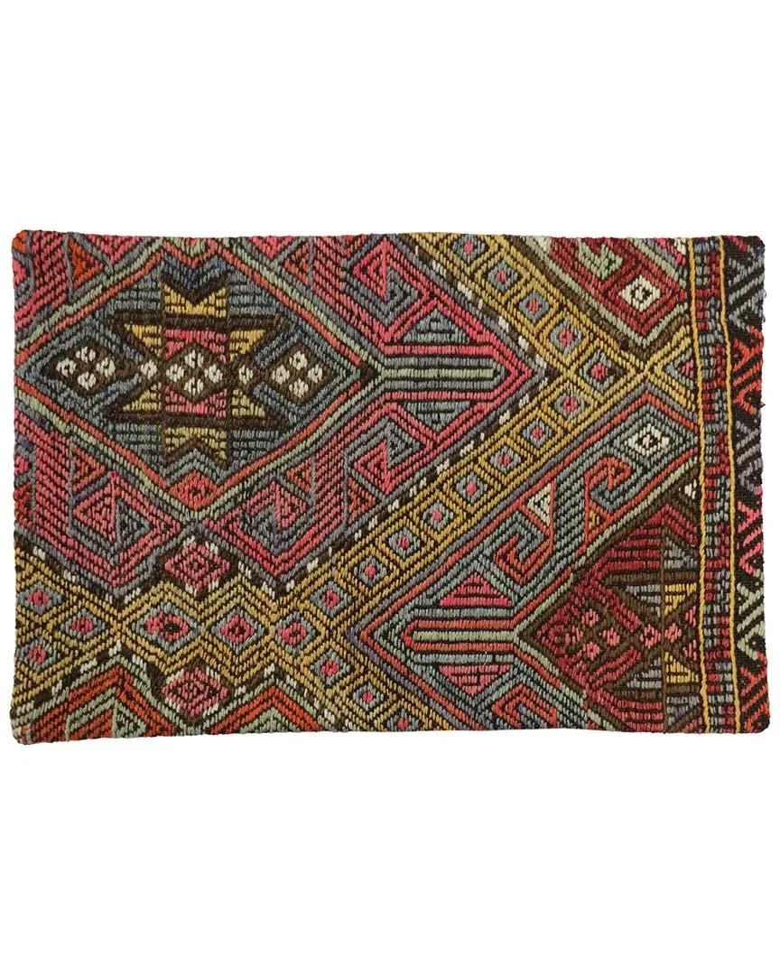 Turkish Pillow Case - Multicolor, Wool