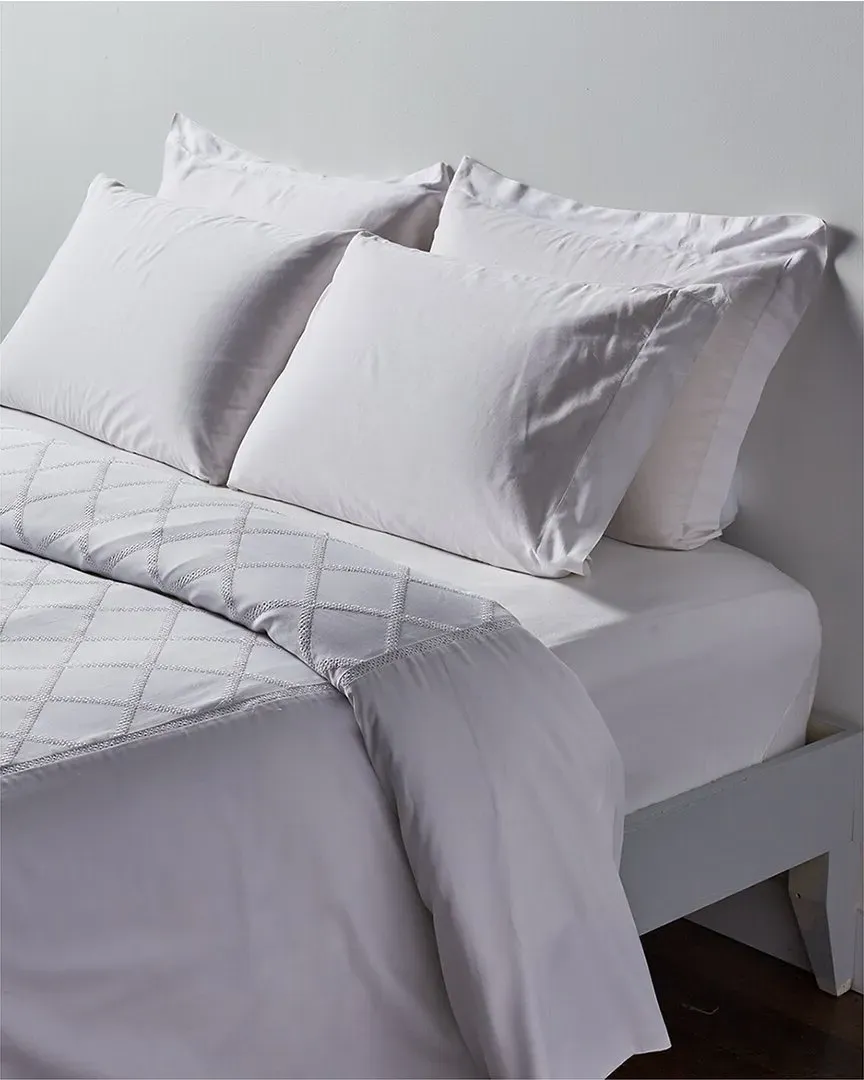 Cadence Duvet - White, Cotton image