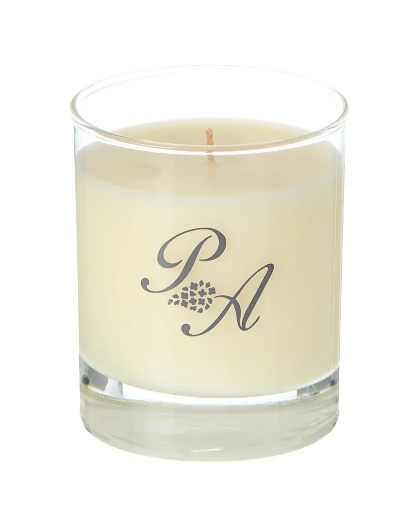 Crisp Rose Candle - Clear Glass