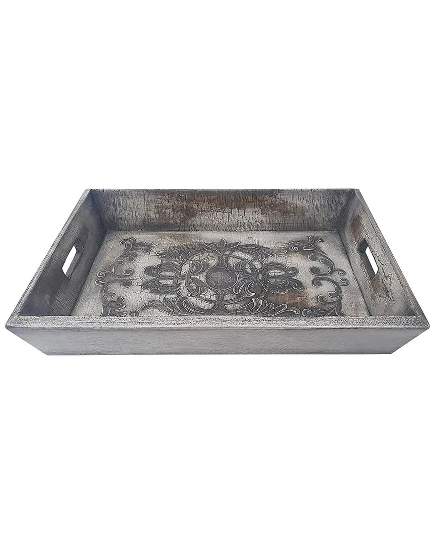 Belgrano Wooden Tray - Beige image