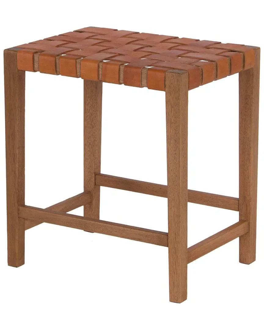 Madeira Counter Stool - Natural, Leather