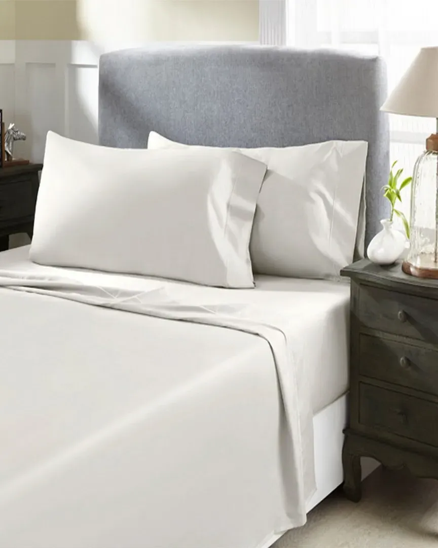 800TC Solid Sateen 4pc Sheet Set - Ivory image